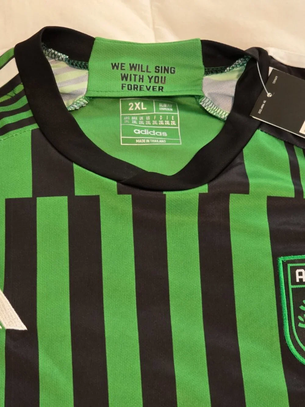 NWT Adidas Austin FC 23/24 Home Jersey - XXL (Slim Fit)